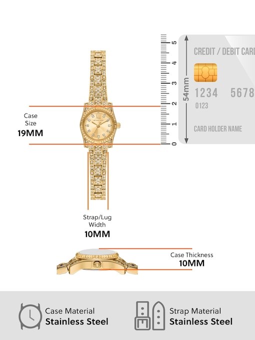 Michael Kors Lexington Gold Watch MK4980