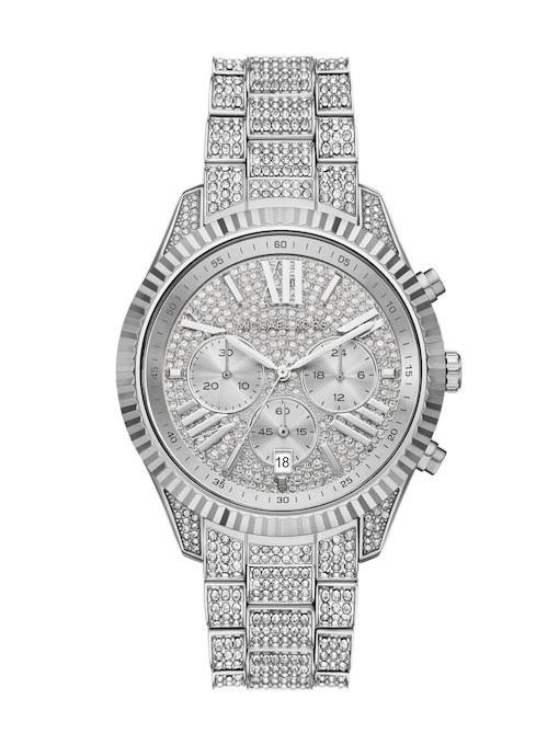 Michael Kors Lexington Silver Watch MK4972 Michael Kors Lexington Silver Watch MK4972