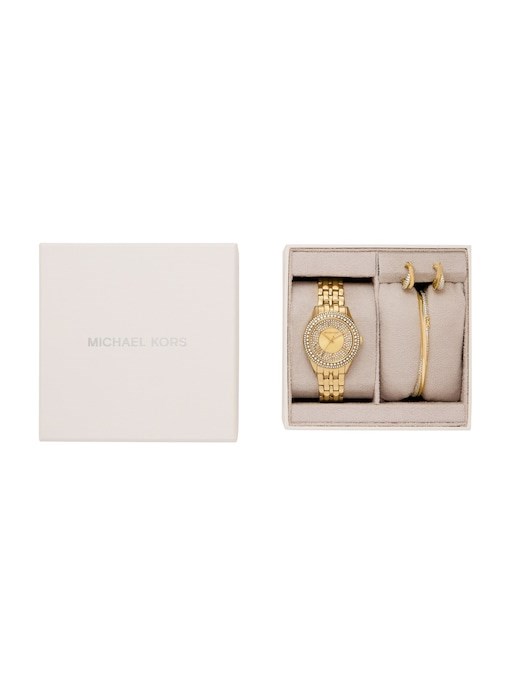 Michael Kors Harlowe Gold Watch MK4974SET Michael Kors Harlowe Gold Watch MK4974SET