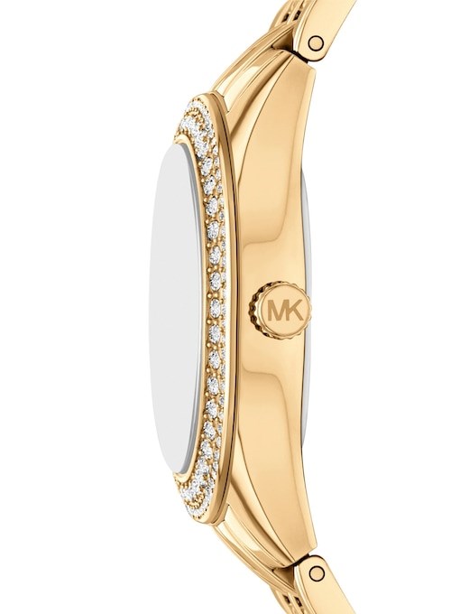 Michael Kors Harlowe Gold Watch MK4974SET Michael Kors Harlowe Gold Watch MK4974SET