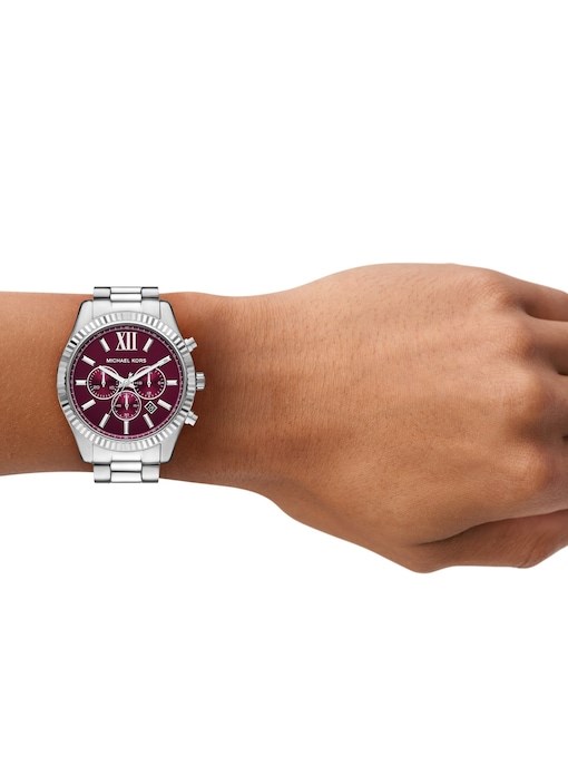 Michael Kors Lexington Silver Watch MK9242 Michael Kors Lexington Silver Watch MK9242