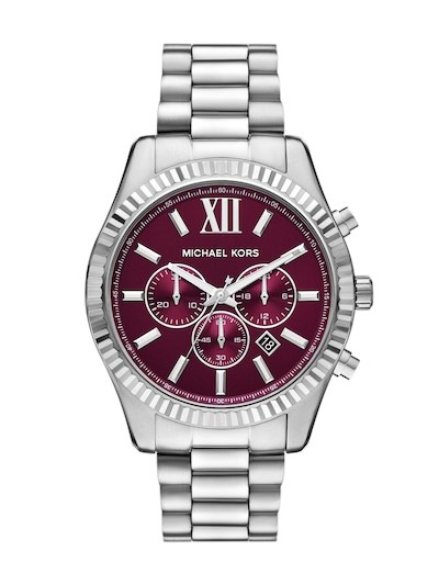 Michael Kors Lexington Silver Watch MK9242