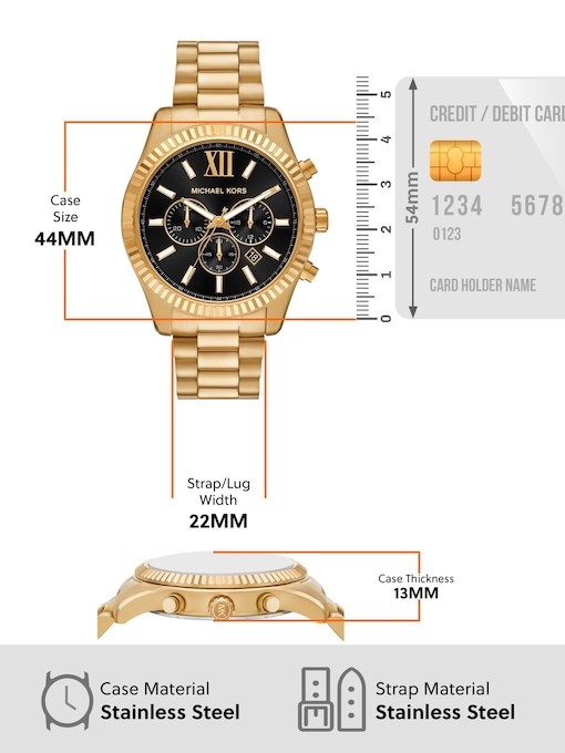 Michael Kors Lexington Gold Watch MK9245SET Michael Kors Lexington Gold Watch MK9245SET