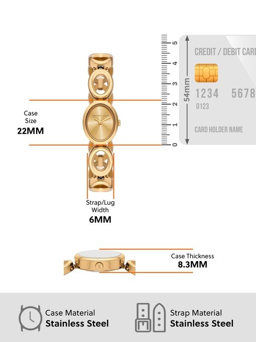 Michael Kors Maude Gold Watch MK4957 Michael Kors Maude Gold Watch MK4957
