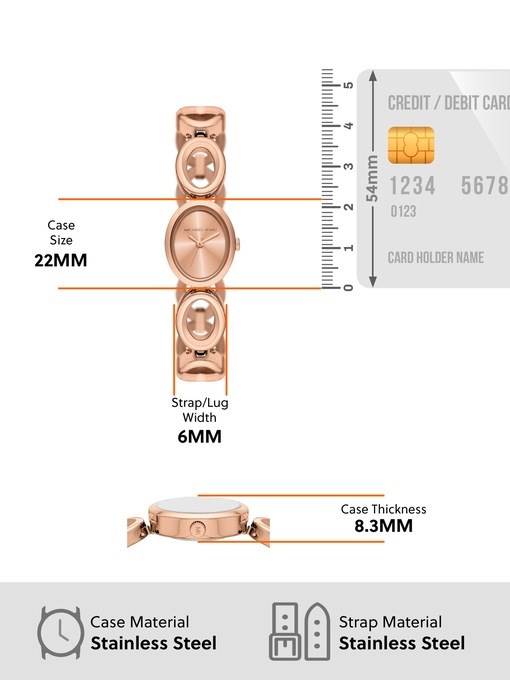 Michael Kors Maude Rose Gold Watch MK4981 Michael Kors Maude Rose Gold Watch MK4981