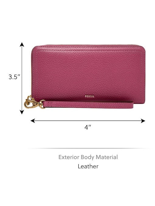 Fossil Logan Pink Wallet SL7829658 Fossil Logan Pink Wallet SL7829658