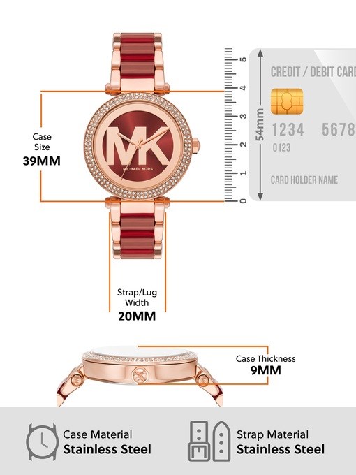 Michael Kors Parker 2-Tone Watch MKO1224 Michael Kors Parker 2-Tone Watch MKO1224