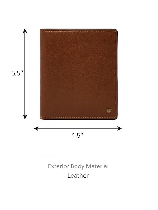 Fossil Gift Brown Passport Case MLG0800212