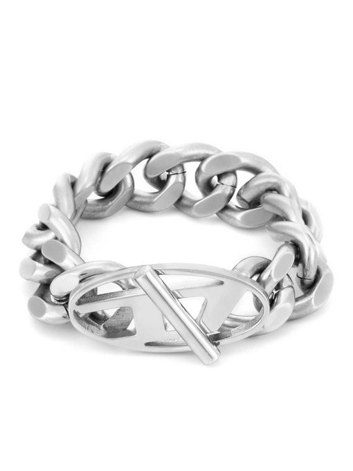 Diesel Band Silver Ring DX153304010