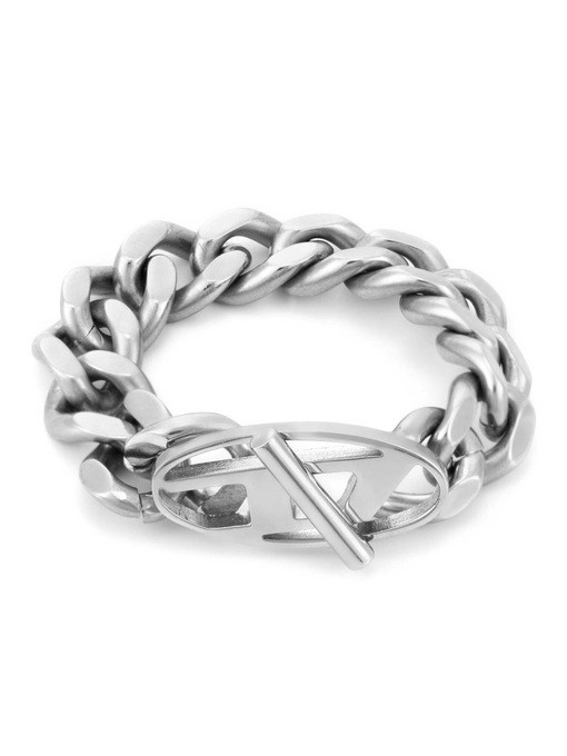 Diesel Band Silver Ring DX153304010