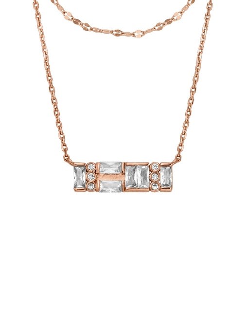 Fossil Hazel Rose Gold Necklace JOA00928791