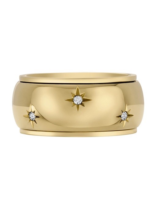 Fossil Sadie Gold Ring JF048357108