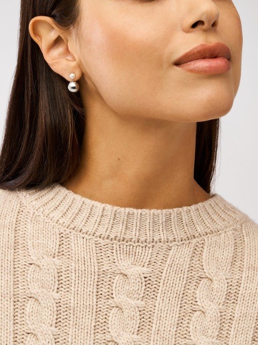 Fossil Archival Silver Earring JOA00927040