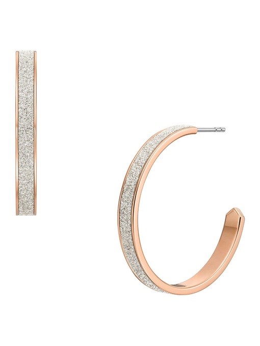 Fossil Jewelry Rose Gold Earring JOF01134791