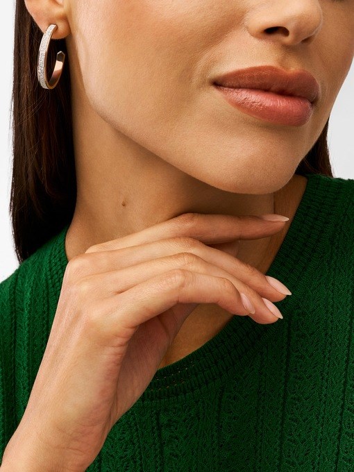 Fossil Jewelry Rose Gold Earring JOF01134791