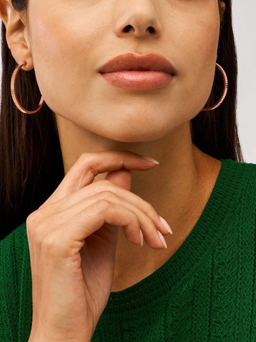 Fossil Jewelry Rose Gold Earring JOF01137791