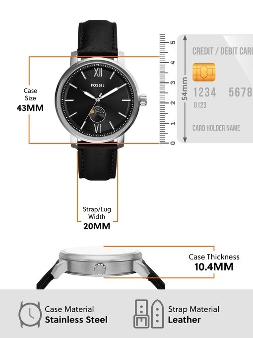 Fossil Rhett Black Watch BQ2906