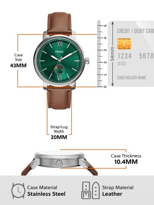 Fossil Rhett Brown Watch BQ2907