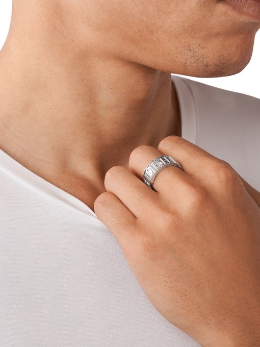 Diesel Silver Ring DX13470408 Diesel Silver Ring DX13470408
