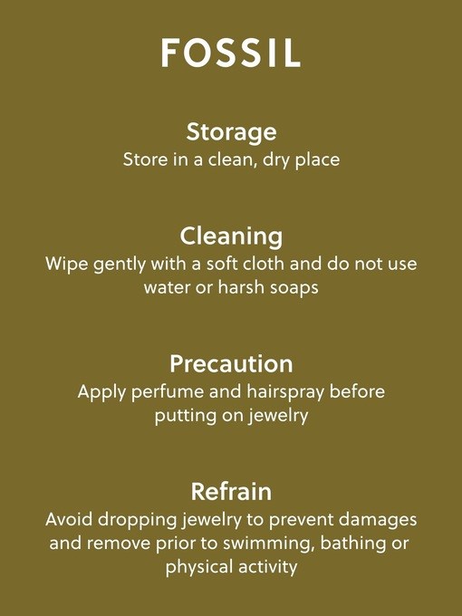 Fossil Jewelry Gold Ring JF046267105