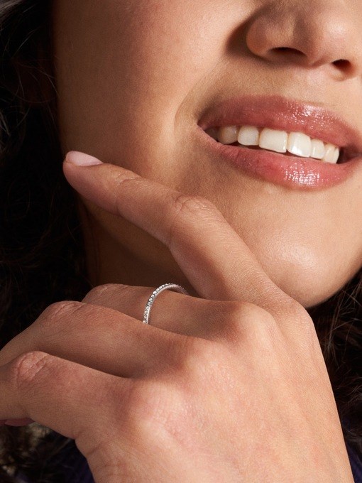 Fossil Jewelry Silver Ring JF046870409