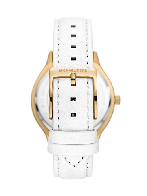 Michael Kors Slim Runway White Watch MK7544