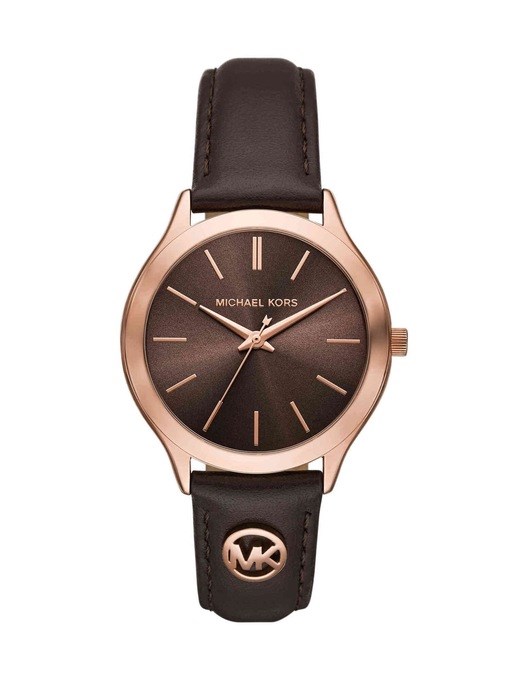 Michael Kors Slim Runway Brown Watch MK7546