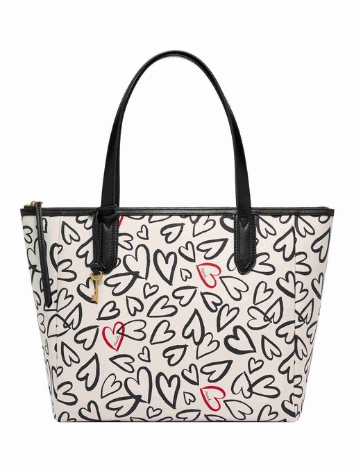 Fossil Sydney White Tote SHB2816935