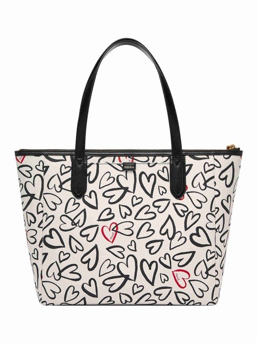 Fossil Sydney White Tote SHB2816935