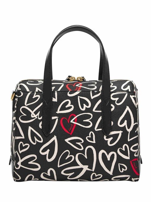 Fossil Sydney Black Satchel Bag SHB2921005