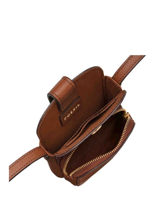 Fossil Teagan Brown Crossbody Bag SHB3259210