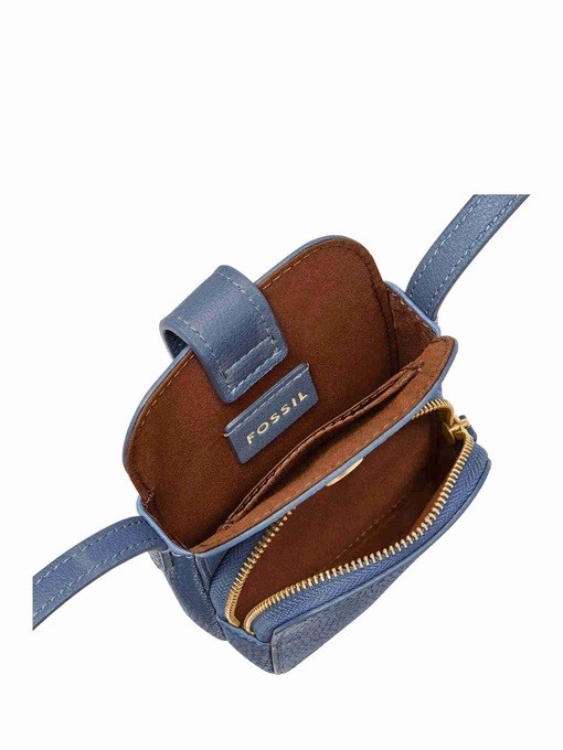 Fossil Teagan Blue Crossbody Bag SHB3259427