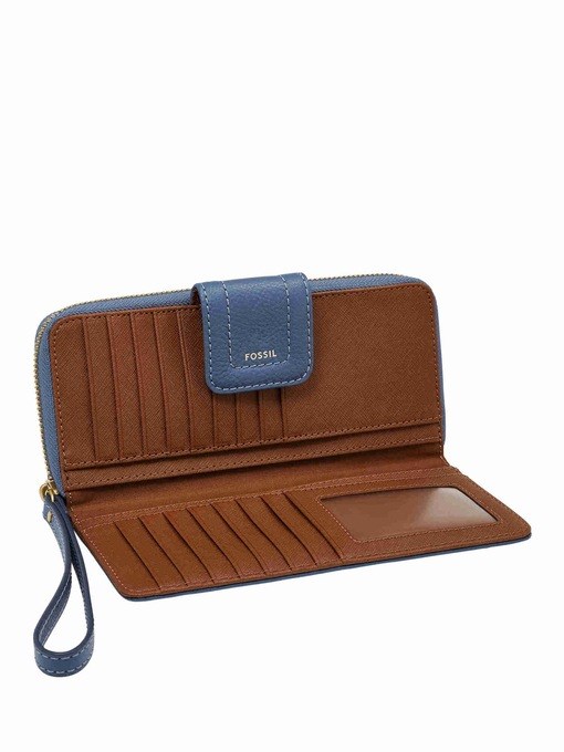 Fossil Madison Blue Clutch SWL2903427 Fossil Madison Blue Clutch SWL2903427