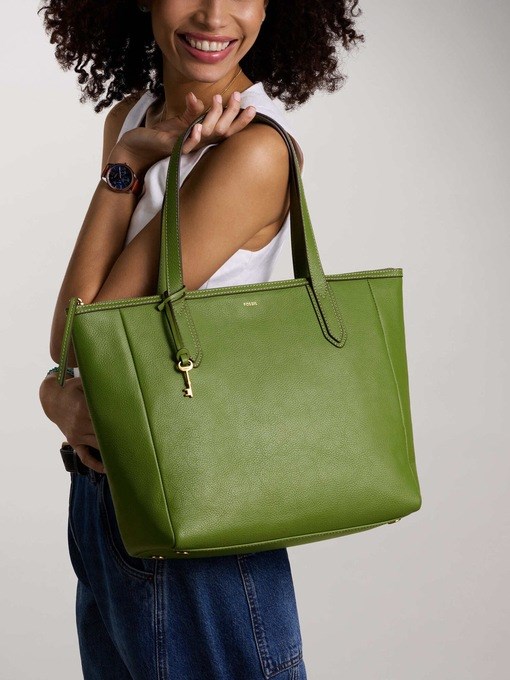 Fossil Sydney Green Tote SHB2815334