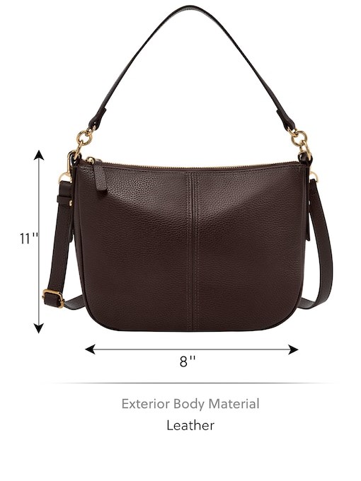 Fossil Jolie Brown Crossbody Bag ZB11177203