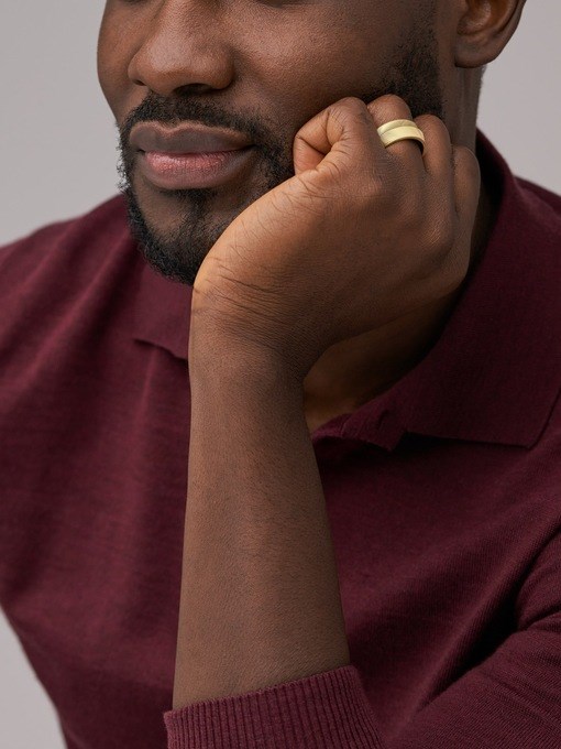 Fossil Harlow Gold Ring JF0461171010