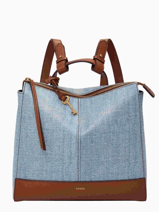 Fossil Elina Blue Backpack SHB3262423