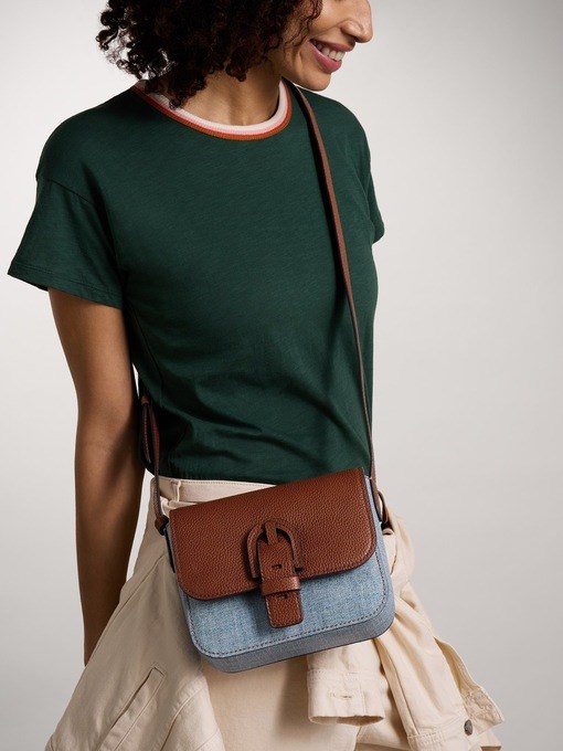 Fossil Delanie Blue Crossbody Bag SHB3254423