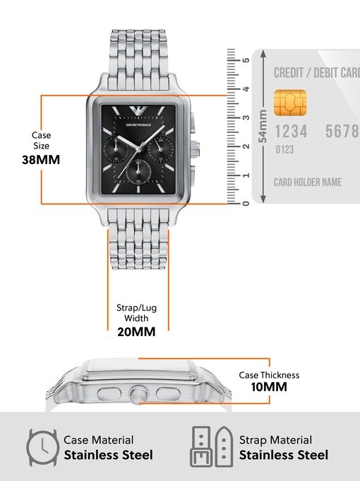 Emporio Armani Silver Watch AR11751