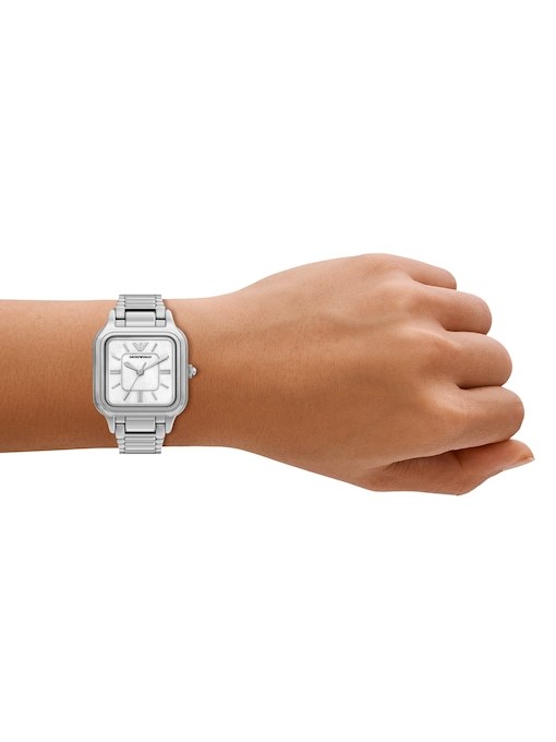 Emporio Armani Silver Watch AR11742