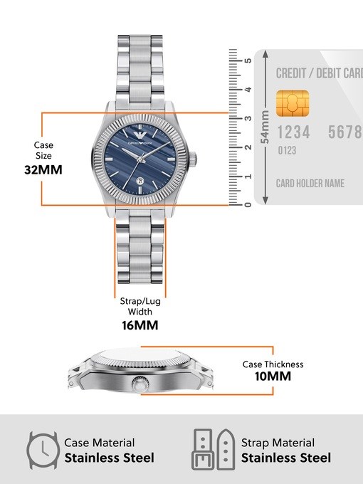 Emporio Armani Silver Watch AR11760 Emporio Armani Silver Watch AR11760