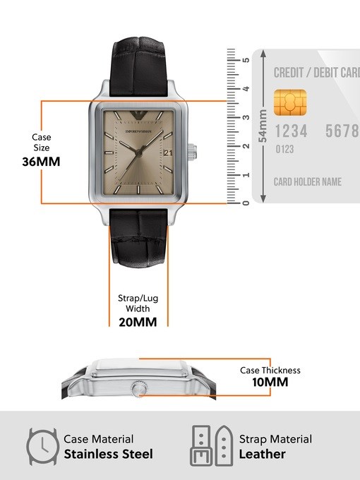 Emporio Armani Brown Watch AR11756