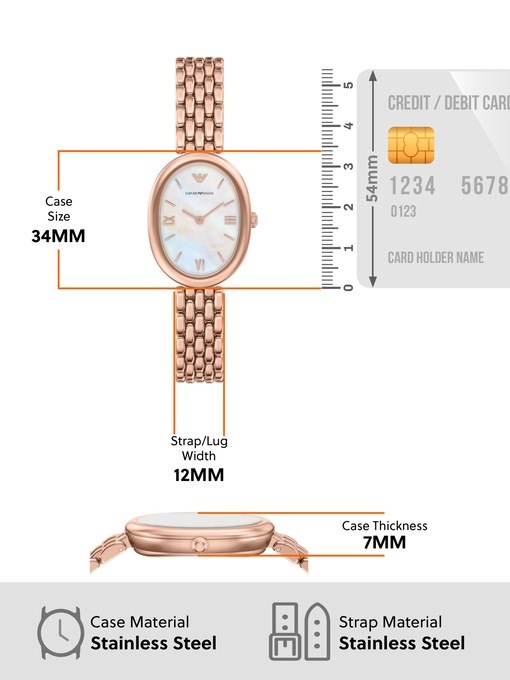 Emporio Armani Rose Gold Watch AR11775