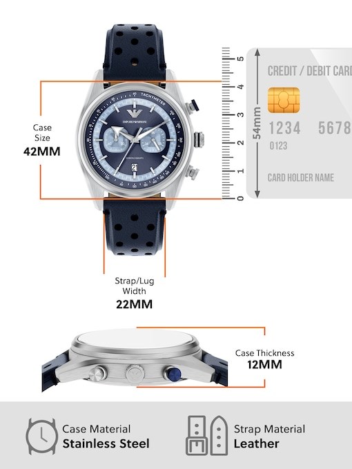 Emporio Armani Blue Watch AR11781 Emporio Armani Blue Watch AR11781