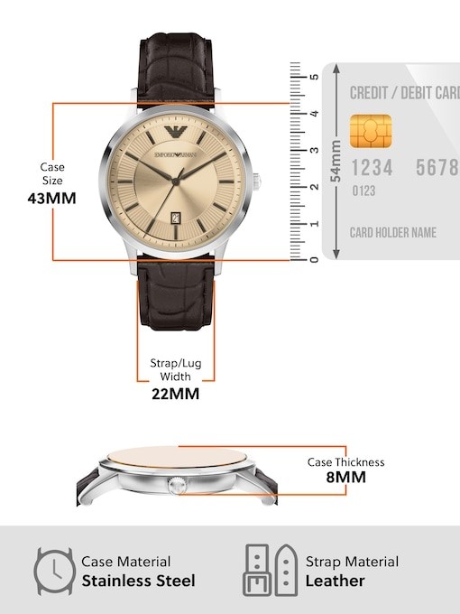 Emporio Armani Brown Watch AR11783 Emporio Armani Brown Watch AR11783