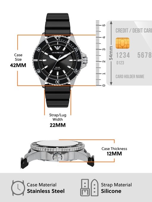 Emporio Armani Black Watch AR11788 Emporio Armani Black Watch AR11788