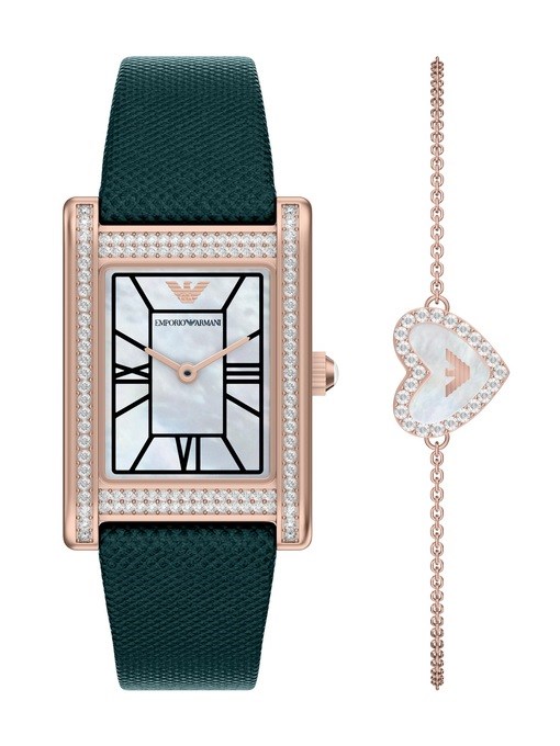 Emporio Armani Green Watch AR80085SET