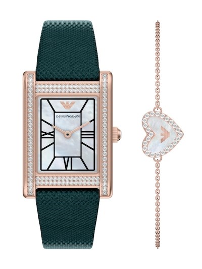 Emporio Armani Green Watch AR80085SET