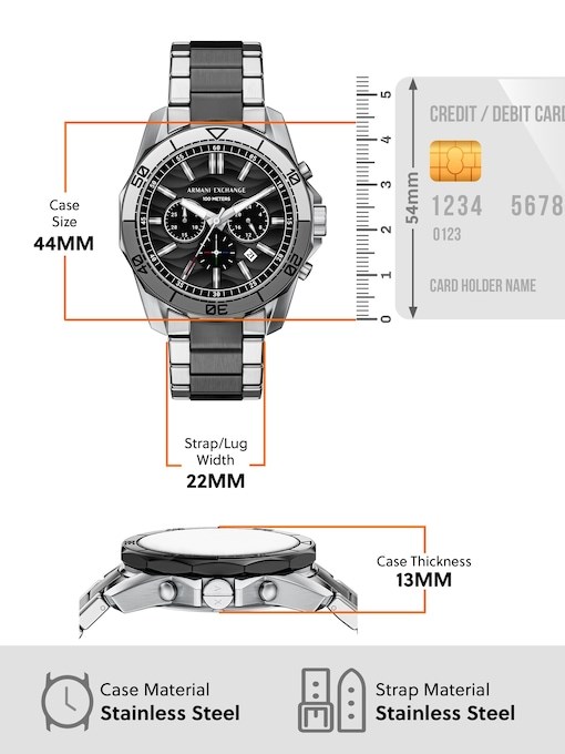 Armani Exchange 2 Tone Watch AX1973 Armani Exchange 2 Tone Watch AX1973