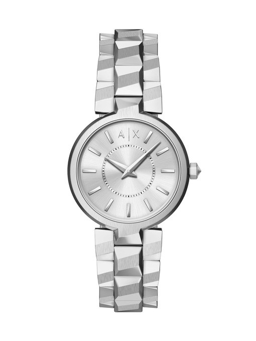 Armani Exchange Two-Hand Gold-Tone Stainless Steel Watch